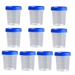 10 tk 120 ml salatikastme konteiner koos keeratava kaanega Lekkekindel korduvkasutatav virnastatav maitseaine kastmepurk hoiukarp Multifunktsionaalne m&otilde;&otilde;tetops 10 pcs