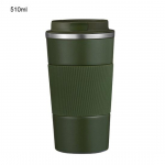 Termoskolb kohvikruus 380Ml/510Ml, paksendatud topelt roostevabast terasest kohvitermoskruus kingituseks vaakumkolb 380ml punane