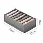 Teksade hoiukarp Kapp Korraldaja Riidekapp Riidelahter Karbid Sahtel Teksad Sokid Eraldusp&uuml;ksid Hoiu Small 7 grids hall