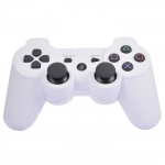 Manette de jeu sans fil Bluetooth pour PS3,blanc
