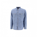 Levis Barstow Standard Fit Kerge L&auml;&auml;ne-stiilis S&auml;rk &Uuml;hev&auml;rviline Terava Kraega N&ouml;&ouml;pidega Denim Pikkade Varrukatega S&auml;rk Meeste s&auml;rgid Sinine 85744-0067 S