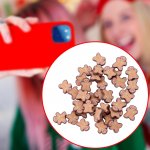 Christmas Gingerbread Men Ornaments 5 mm Soft Clay Artwork Portable DIY Accessories for Jewelry 500 g