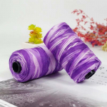 Suvine isetegemise heegeldamiskomplekt: J&auml;&auml;siidist l&otilde;ngast m&uuml;ts ja villased sussid