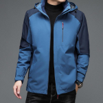 Tuulejope Parka eemaldatav fliisist puuvillane jope Meeste riided sooja kapuutsiga v&auml;lismantel M