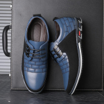Mood &uuml;mara ninaga meeste nahast vabaajajalats meestele paeltega kingad mokassiinid meestele chaussure hommes zapatos para hombres mokassiinid hommes zapato 38 sinine