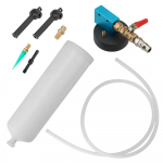 Auto Pidurivedel &Otilde;livahetus Vahetust&ouml;&ouml;riist Auto Vedeliku Eemaldaja Siduri&otilde;li &Otilde;hutus Pneumaatiline Vaakum &Otilde;huti Eemaldaja T&ouml;&ouml;riistad valge