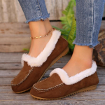 Talvesaapad Talvised Soojad Karusnahast Loaferid Naiste Kingad 2025 Trend Uued L&uuml;hikese Pl&uuml;&uuml;siga Madalad Vabaaja Tossud Kingad Mugavad Jalutusk&auml;iguks Zapatillas Mujer 35 must