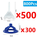 50/500/800 tk spiraalne keraamiliste plaatide tasanduss&uuml;steem klambrid vahet&uuml;kid rihmad plaatide paigaldamine seinale p&otilde;randale kinnitamiseks ehitust&ouml;&ouml;riistad 2.0mm