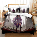 3D-prindiga m&auml;ng Arknights voodipesukomplekt, tekikott, tekk, voodikomplekt, tekikott, padjap&uuml;&uuml;r, king size, queen size, twin size, poistele, t&uuml;drukutele, t&auml;iskasvanutele 135x200cm 2pcs gray
