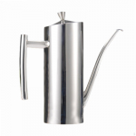 Oil Can Grease Container Easy to Clean Cylinder Rust Proof Space-saving Utility Oiler Dispenser for