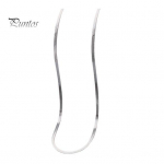 Lady Snake Bone kettkaelakee Kerge reguleeritav pikendatud keti l&auml;ige Titaanist terasest Yst&auml;v&auml;np&auml;iv&auml; Kingitus ehted kohtinguteks t&ouml;&ouml;pidudeks 40cm B