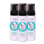 Dr. Q waterless bubble type shampoo, 200ml, 2 pcs. black