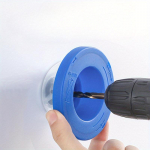 Kodumajapidamises kasutatav elektriline puurimisvasar tolmukate Elektriline puurpuurimine tolmukate L&ouml;&ouml;kpuurimismasin tolmukork tolmukoguja t&ouml;&ouml;riist sinine