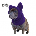 Koerte talvem&uuml;ts fliisist soe koera peakate K&otilde;rvakate Reguleeritav koera kapuutsiga m&uuml;ts K&otilde;rvakaitsed Tuulekindel kaelasoojendaja sall v&auml;ikestele keskmistele kutsikatele S lilla