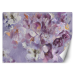 Tapeet Iirise lilled 100x70 lilla