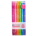 Tombow Signature Pen 6 Colors Extra Fine Twin Pastel Color Play Color K Veebaasil (Paks ja t&uuml;&uuml;p) GCF-611B blue
