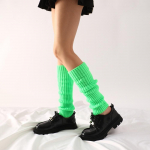 Korea jaapani stiilis mood jalasoojendaja Cosplay t&uuml;drukutele s&uuml;gisene ja talvine pikad reied k&otilde;rged saapad lahtiste sokkide komplekt one size beež