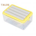 Pesu k&uuml;&uuml;rimisseebikarp K&otilde;rge vastupidavusega korduvkasutatav multifunktsionaalne vannituba K&auml;ed-vabad rullseebi &auml;ravoolu hoiukast hall