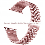 &Uuml;hilduv roostevabast terasest rihm Apple Watchi 8/7/6/5/Ultra jaoks 42/44/45/46/49mm