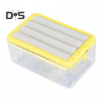 Pesu k&uuml;&uuml;rimisseebikarp K&otilde;rge vastupidavusega korduvkasutatav multifunktsionaalne vannituba K&auml;ed-vabad rullseebi &auml;ravoolu hoiukast hall