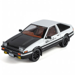 1/18 Filmiauto INITIAL D AE86 Sulamist Sportauto Mudel Diecasts Metall Klassikaline V&otilde;idus&otilde;iduauto S&otilde;idukid Mudel Heli Valgus Laste M&auml;nguasjad Kingitus must