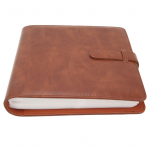 3-tolline 288 taskuga fotoalbum, suure mahutavusega multifunktsionaalne PU-nahast fotoalbum Mini 12 11 jaoks pruun