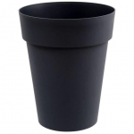 Vase mi-haut Rond &Oslash; 44 cm - EDA - Toscane - 50 L - &Oslash; 44 x H. 53 cm - Gris Anthracite hall