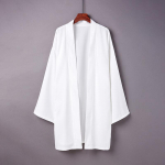 Meeste Pikk Jaapani Suvine Vabaaja L&otilde;tv Naiste Yukata Haori Ranna Must Hiyoshi S&auml;rkkleit M gray