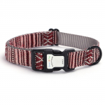 Lemmiklooma etnilises stiilis passiivne positsioneeriv kadumisevastane nailonist koera kaelarihm XS code 1.5 * 30CM roosa