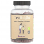 TruHeight, kummikommid terviseks, multivitamiinid, vanuses 5 ja vanemad, viinamarjad, 60 kummikommit