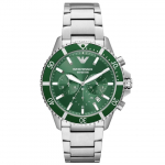 Emporio Armani AR11500 Sukelduja Roheline Meeste K&auml;ekell 43