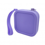 M&uuml;ntide rahakott m&uuml;ntide jaoks K&otilde;rvaklapid Dokumendid Silikoon Kerge ja sile t&otilde;mblukuga v&otilde;tmehoidja r&otilde;ngahoidja Kaasaskantav kott igap&auml;evaseks poesk&auml;imiseks t&ouml;&ouml;le s&otilde;itmiseks tumesinine v&auml;rv