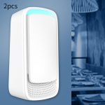 2 Pieces Ion Air Purifier for Home Office Plug in Toilet Bedroom Bathroom