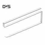 Paberirulli hoidja k&auml;ter&auml;tikuivati ​​Tugev kandev&otilde;ime, roostekindel, lihtne paigaldus, ilma augustamiseta hoiuriiuli rippuv riiul B must