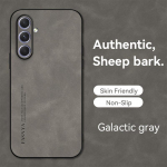 16 06 36 26 56 54 Luksuslik lambanahast &uuml;mbris Samsung Galaxy A16 A06 A26 A36 A56 A54 A34 A24 A14 4g 5g retro tagakaas A06 (4G 5G) hall v&auml;rv