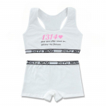 Teismeliste r&otilde;ivakomplektid T&uuml;drukutele Sport Aluspesu Treeningrinnahoidjad Alusp&uuml;ksid Komplektid 8-14a one size