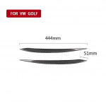 Carmonsons Esituled Kulmud Lauv&auml;rvid ABS S&uuml;sinikkiust Kleebis Volkswagen VW Golf 7 MK7 Rline GTI R Tarvikud Autostiil