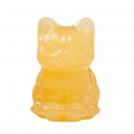 Kassikuju jumalik minisuuruses v&auml;limus rikkaliku v&auml;rviga Lucky Cat kujuke t&ouml;&ouml;laua ornament C