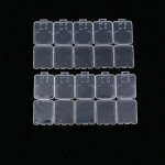 10 tk SD m&auml;lukaardi salvestuskarp l&auml;bipaistev plastikust Tf SIM-kaardi salvestus&uuml;mbrise hoidik Sdhc Mmc Xd Cf kaardi kaitsekate