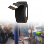 Wire Harness Cloth Tape Flame Resistant Lightweight Easy to Tear Black Electrical Multipurpose width 1.5cm