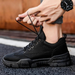Meeste vulkaniseeritud jalatsid 2024 Mood vabaaja platvorm, spordipaelad, Oxford, v&auml;lis&ouml;rkimine, ohutud lamedad meeste kingad Zapatillas Hombre 39