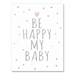 Pink Flower Rabbit Art Poster Tsitaadid Lasteaed Print Cute Bunny Wall Art Maalimine P&otilde;hjamaade beebil&otilde;uend Pilt Lastetoa seinakaunistus Ilma raamita 21*30cm