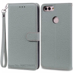 Huawei P Smart 2018 &uuml;mbris FIG-LX1 Nahast rahakoti klapp&uuml;mbris Huawei P Smart &uuml;mbrisele FIG-LX1 5,65-tolline &uuml;mbris Coque Fundas kest P Smart 2018 FIG-LX1