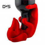 Taksikoer Veinipudelihoidja PLA Koerafiguur &Otilde;llepudeli Esitlusstend Korraldusalus Kodu K&ouml;&ouml;gi Baar S&ouml;&ouml;gilaud Lauaplaadi Dekoratsioon pruun