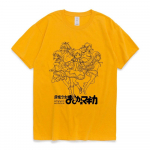 Madoka Magica T-s&auml;rgid Must Crew Neck Kawaii T-s&auml;rk Anime Magical Girls Essential T-s&auml;rk L&uuml;hikeste varrukatega Unisex r&otilde;ivatopid 2XL