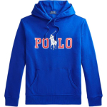 Polo Ralph Lauren SS24 Suure Logoga Kirjatr&uuml;kiga Kapuutsiga Pikkade Varrukatega Dressipluus Unisex dressipluus Sinine MNPOKNI16821963-401 S blue