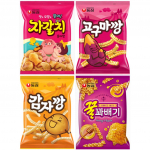 [Nongshim] Populaarne suupistete komplekt 2 t&uuml;&uuml;pi A Types