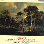 LP-plaat SMETANA KVARTT - Mozart: Keelpillikvartetid B-duuris OS7168ND DENON 1986 Jaapan Obi Klassikaline Kasutatud