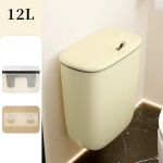 Compost Bucket for Wall Mounting under Sink White Small