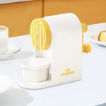 Hand Crank Ice Crusher Machine Kitchen Utensils Easy to Use Snow Cone Slushy Maker for